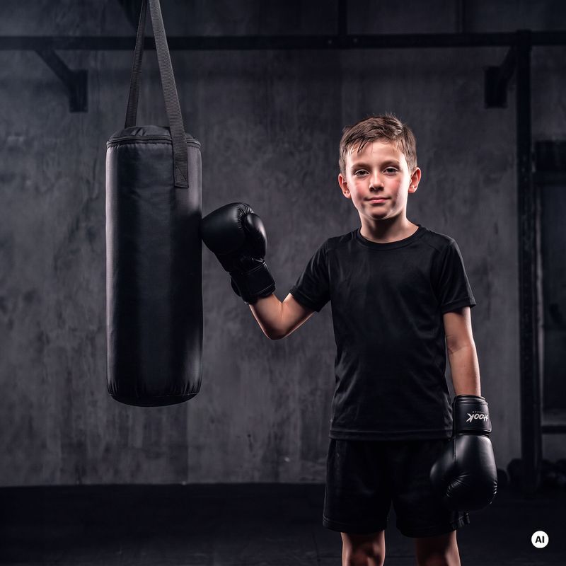 Dětská boxerská sada HOOK FIGHTING Pierwszy Trening black 3
