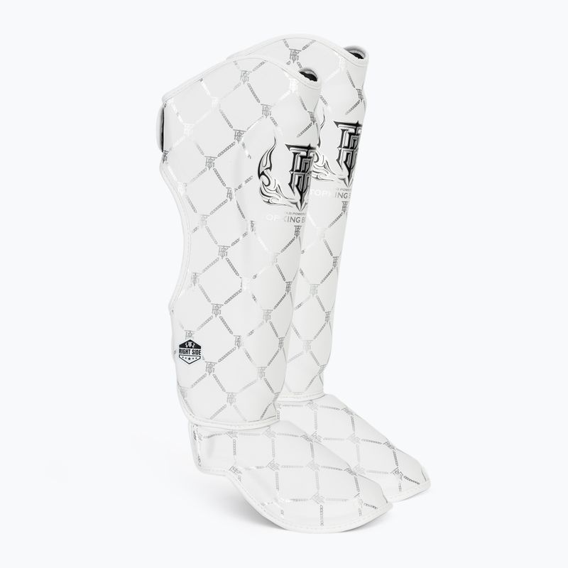 Chrániče holení a chodidel Top King Chain white/silver
