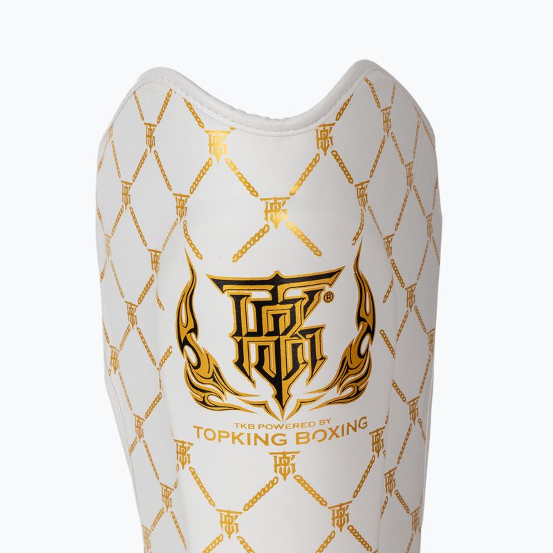 Chrániče holení a chodidel Top King Chain white/gold 6