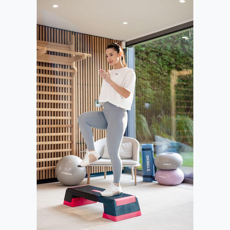 Stepper XTREXO TXO-B4W007 růžový 7