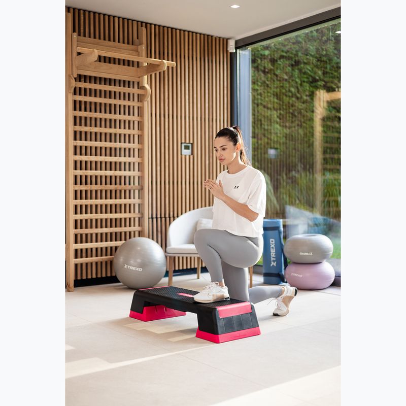 Stepper XTREXO TXO-B4W007 růžový 8