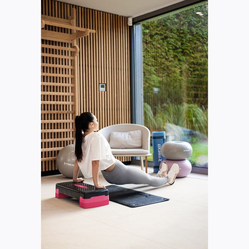 Stepper XTREXO  TXO-B4W008 růžový 4