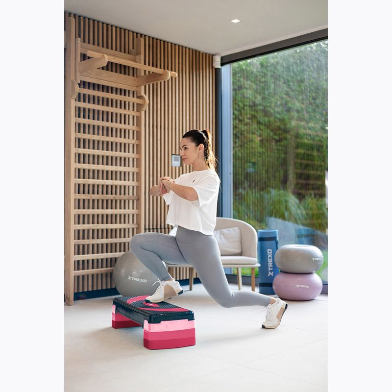 Stepper XTREXO  TXO-B4W009 růžový 3