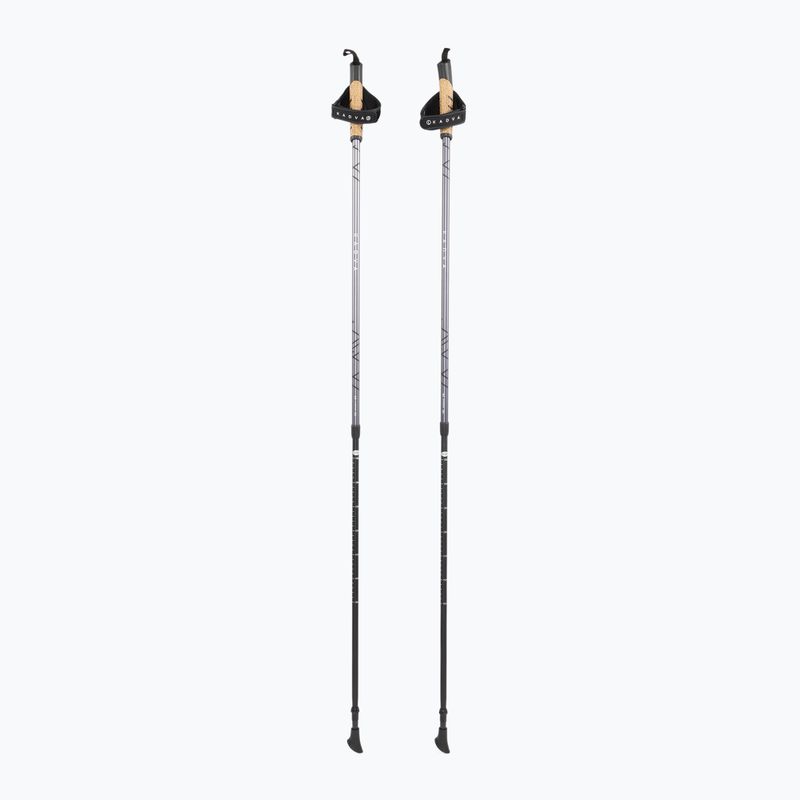 Hůlky na nordic walking KADVA Aruku nastavitelné černé 3