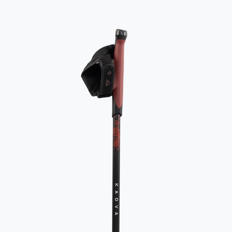 Hůlky na nordic walking KADVA Halna nastavitelné červené 5