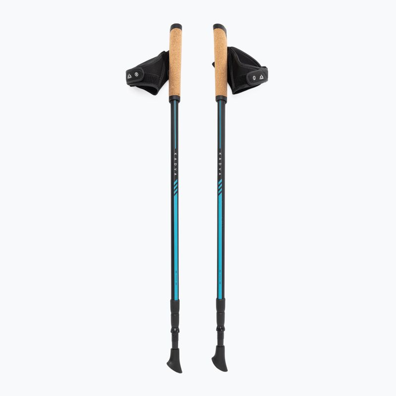 Hůlky na nordic walking KADVA Luna nastavitelné modré 10