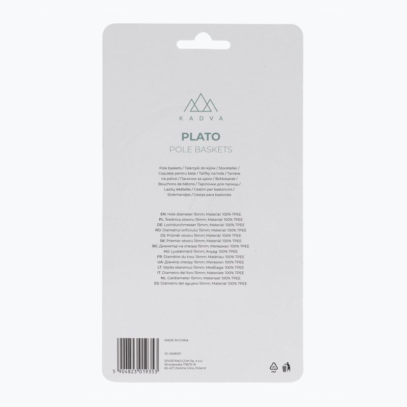 Talířky na hole KADVA Plato černé 4