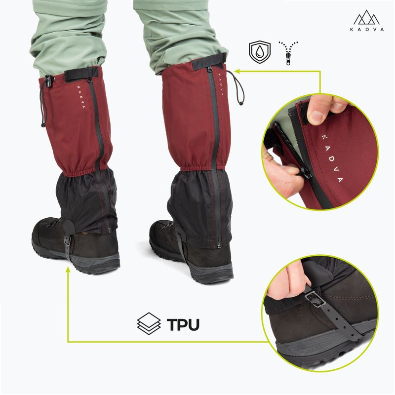 Stuptuty KADVA Nego bordový 10
