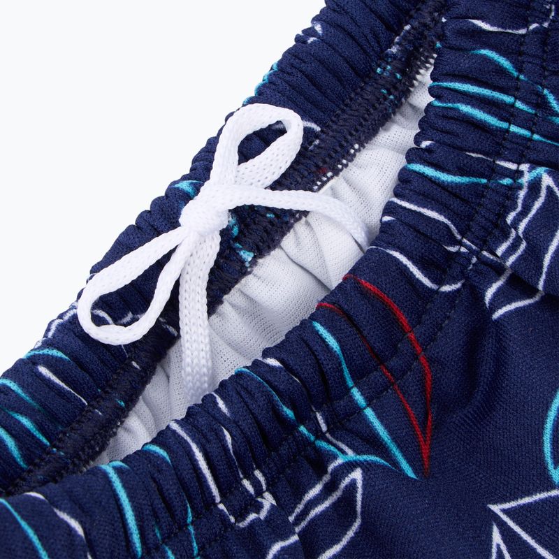 Plenkové plavky Fashy 15522 Babies Little Stars dark blue boats 4