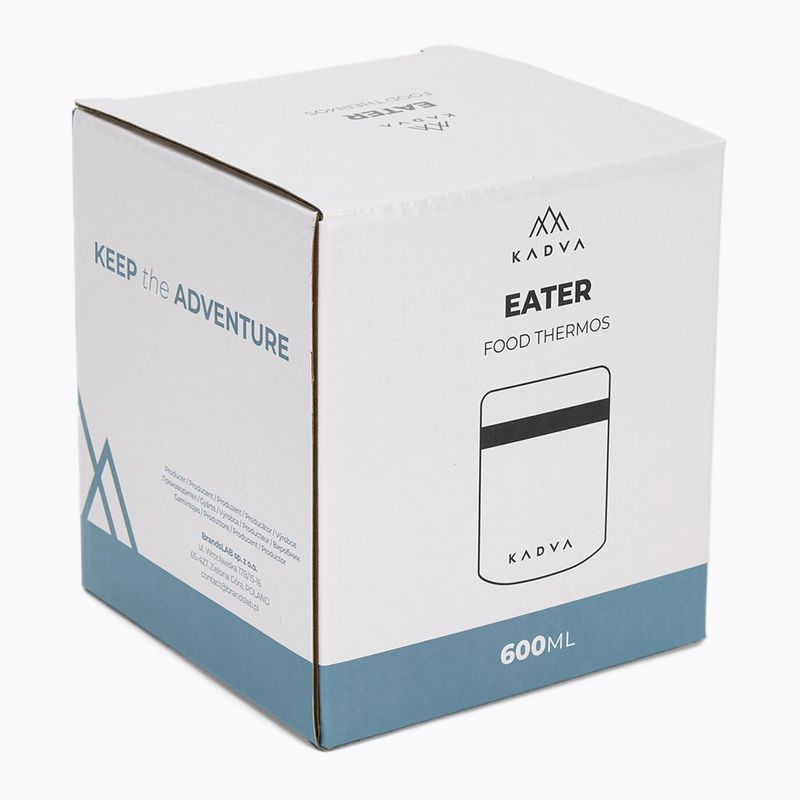 Izolovaný obědový kontejner KADVA Eater 600 ml černý 6