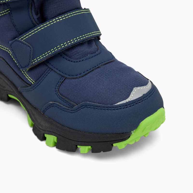 Dětské sněhule KADVA Snowey Mid WaterProof modro/zelené 8