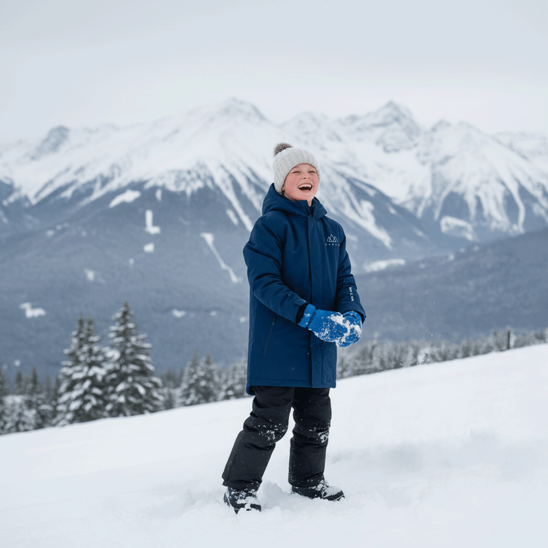 Dětské lyžařské kalhoty KADVA Skiro Kalhoty Jrb blue 7
