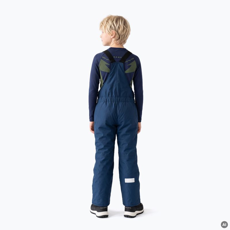 Dětské lyžařské kalhoty KADVA Skiro Pants tmavě modré 2
