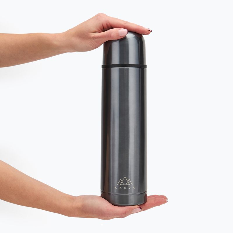 Termos KADVA Vulcan 1000 ml stříbrný 5