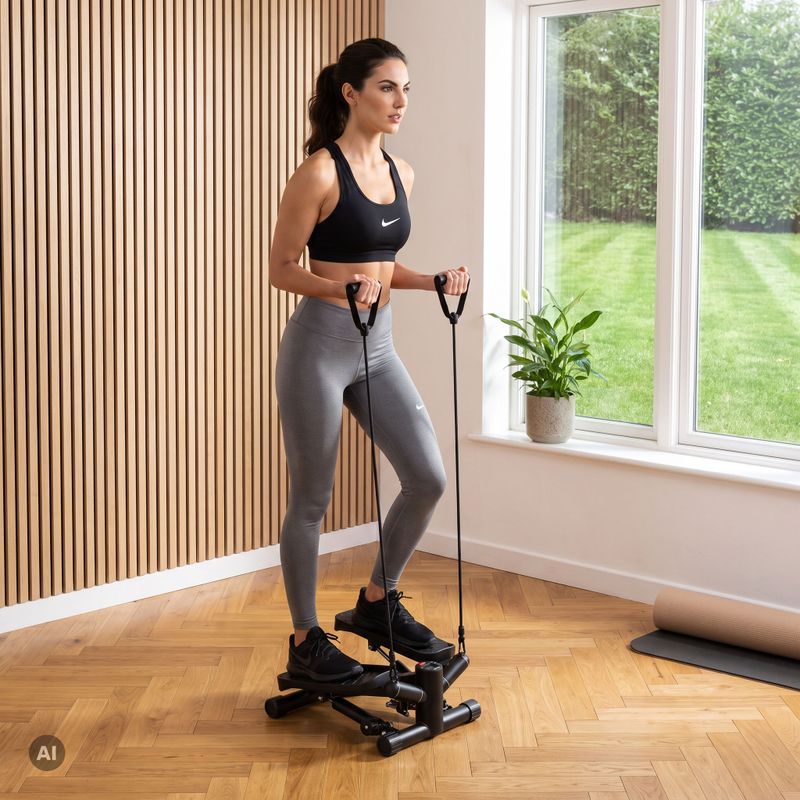 Twistový stepper XTREXO FS200 black 5