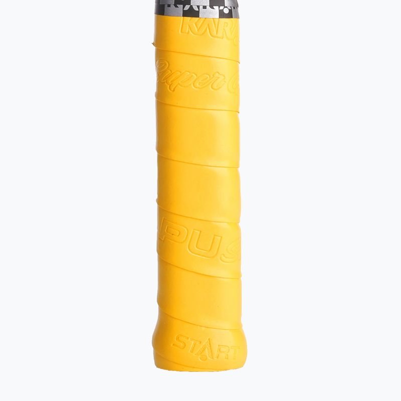 Obal na squashovou raketu Karakal Pu Super Grip yellow 2
