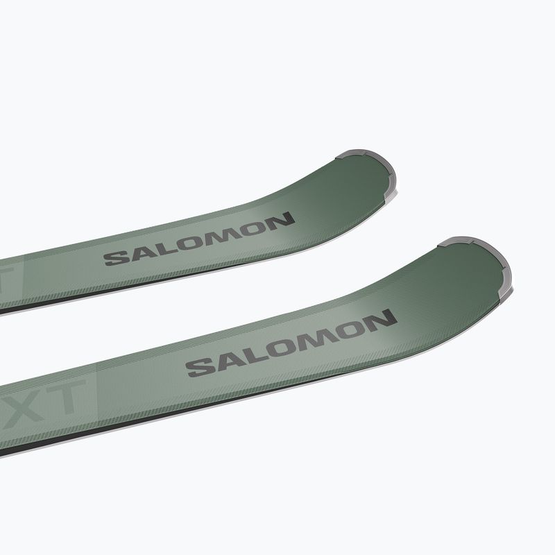 Sjezdové lyže Salomon S/Max 8 XT + vázání M11 GW oil green/black/neon red 5