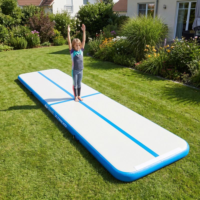 Gymnastická žíněnka XTREXO 400 x 10 cm white 10