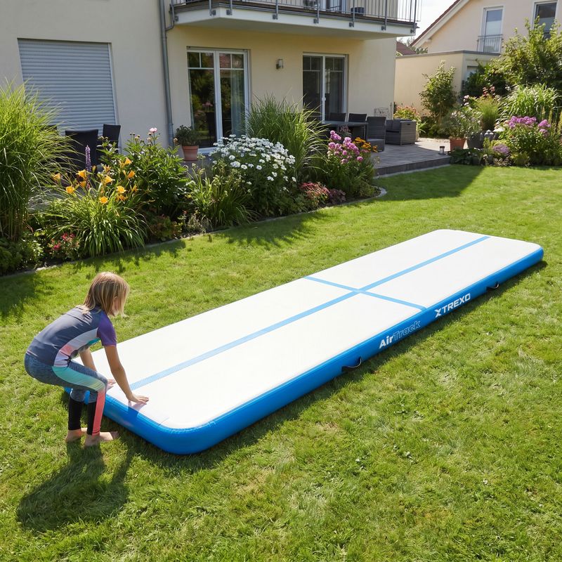 Gymnastická žíněnka XTREXO 400 x 10 cm white 12