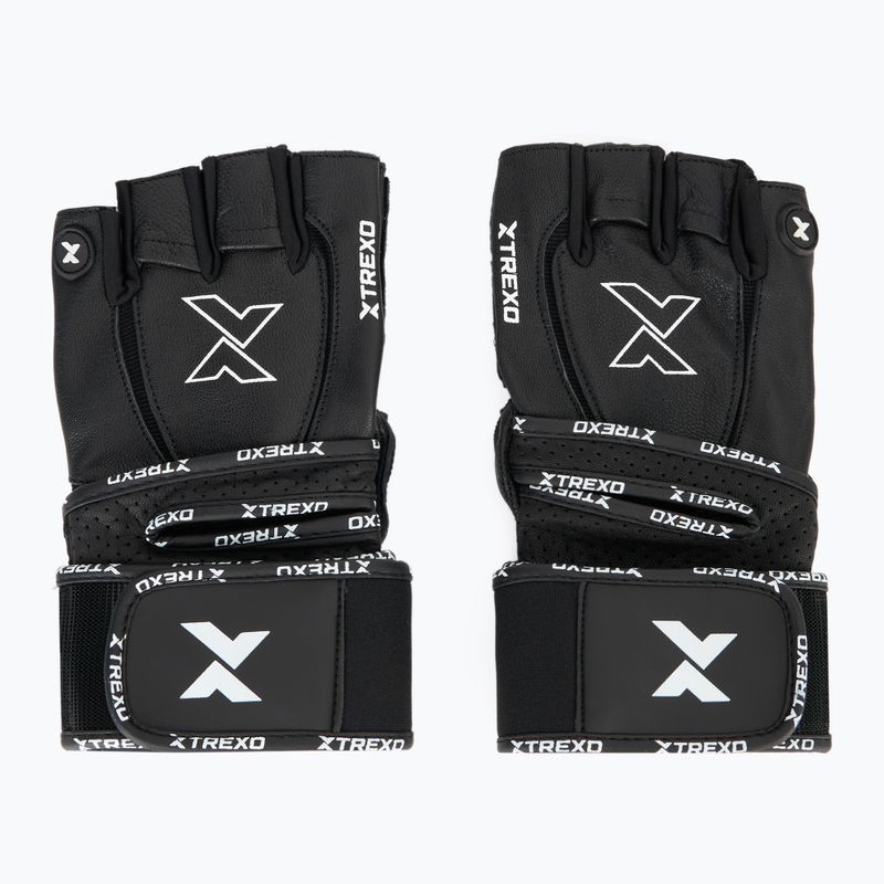 Rukavice do posilovny XTREXO GymRat black 3