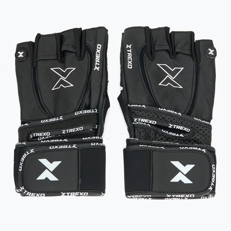 Rukavice do posilovny TREXO GymRat black 2