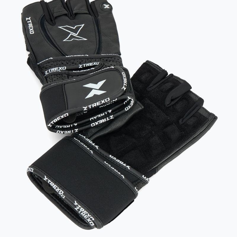 Rukavice do posilovny TREXO GymRat black 4