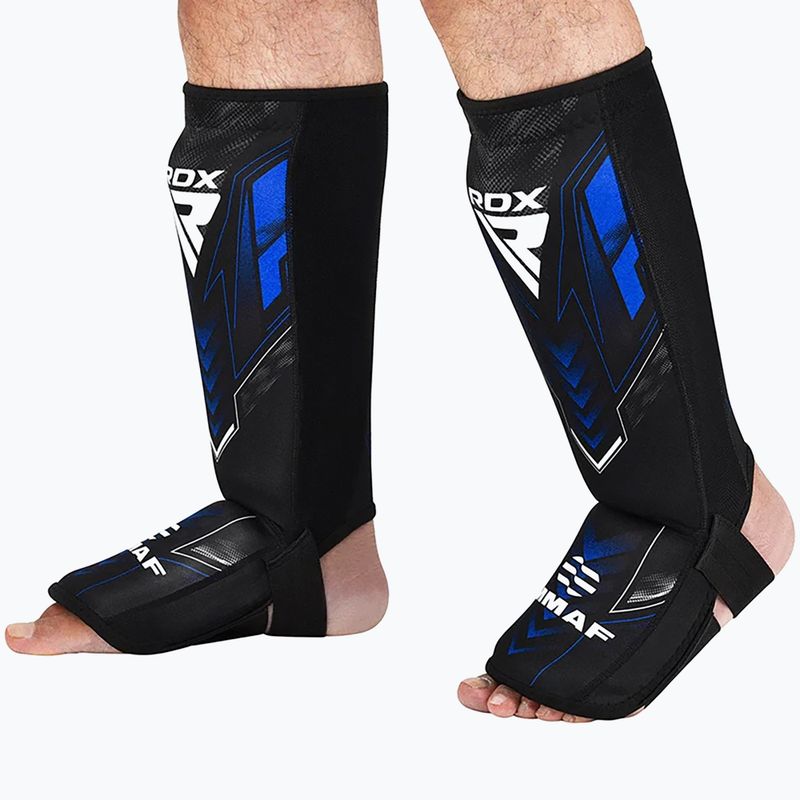 Chrániče holení a nártu RDX IMMAF Approved Neoprene Shin Instep blue 6