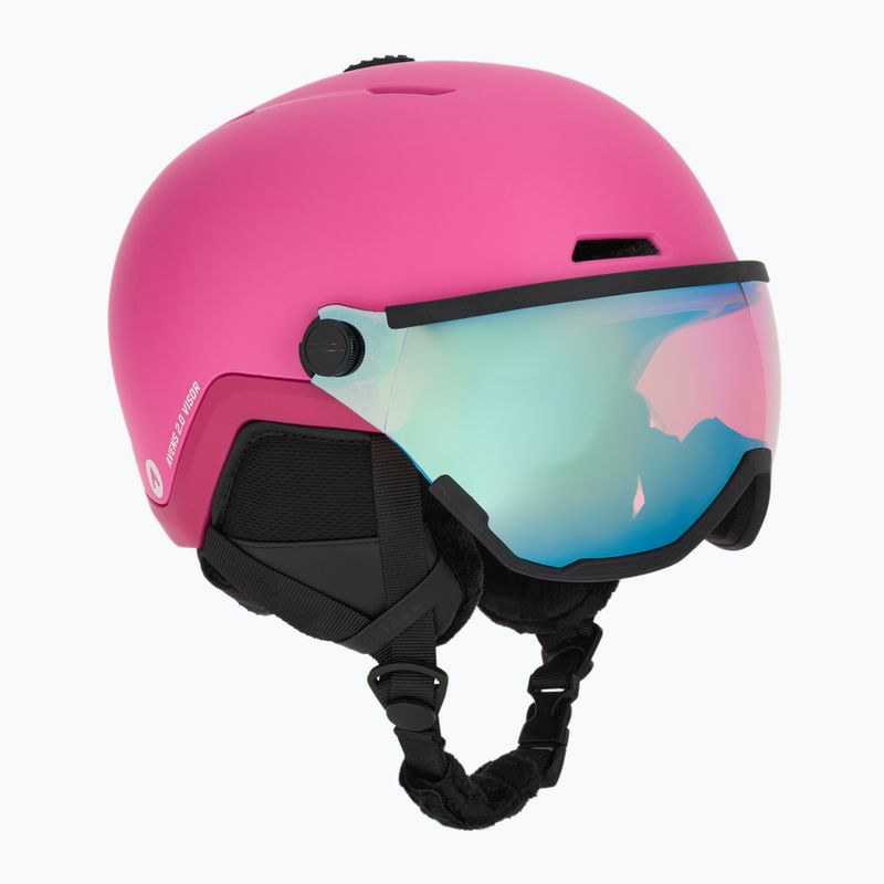 Dětská lyžařská helma ATTABO Avens 2.0 Jr Visor pink