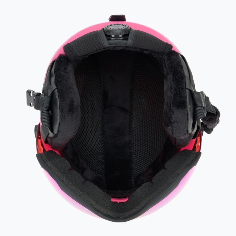 Dětská lyžařská helma ATTABO Avens 2.0 Jr Visor pink 7