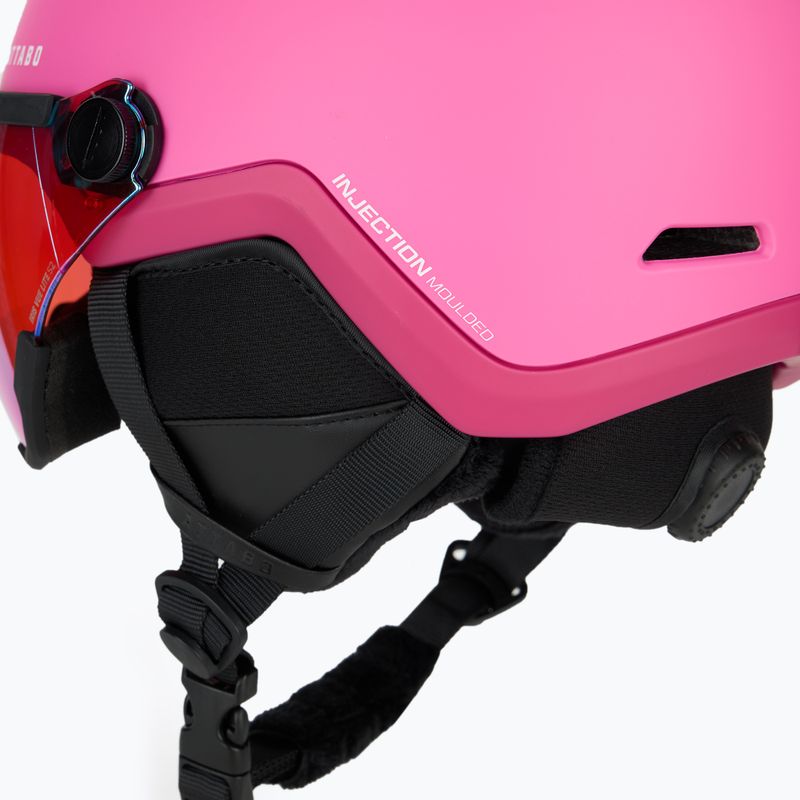 Dětská lyžařská helma ATTABO Avens 2.0 Jr Visor pink 10