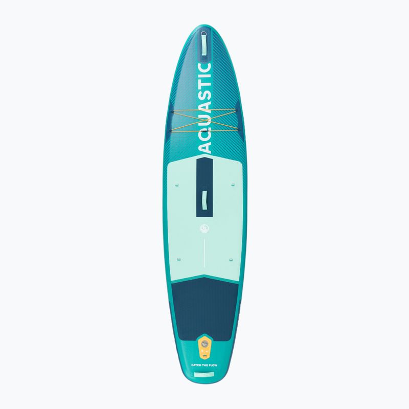 Sada paddleboard SUP nafukovací AQUASTIC Perth 10'8" allround green 3