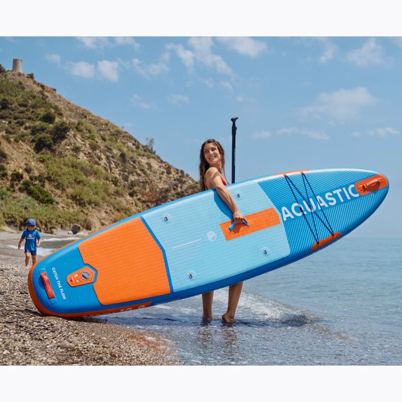 Sada paddleboard SUP nafukovací AQUASTIC Perth 10'8" all-round blue 21
