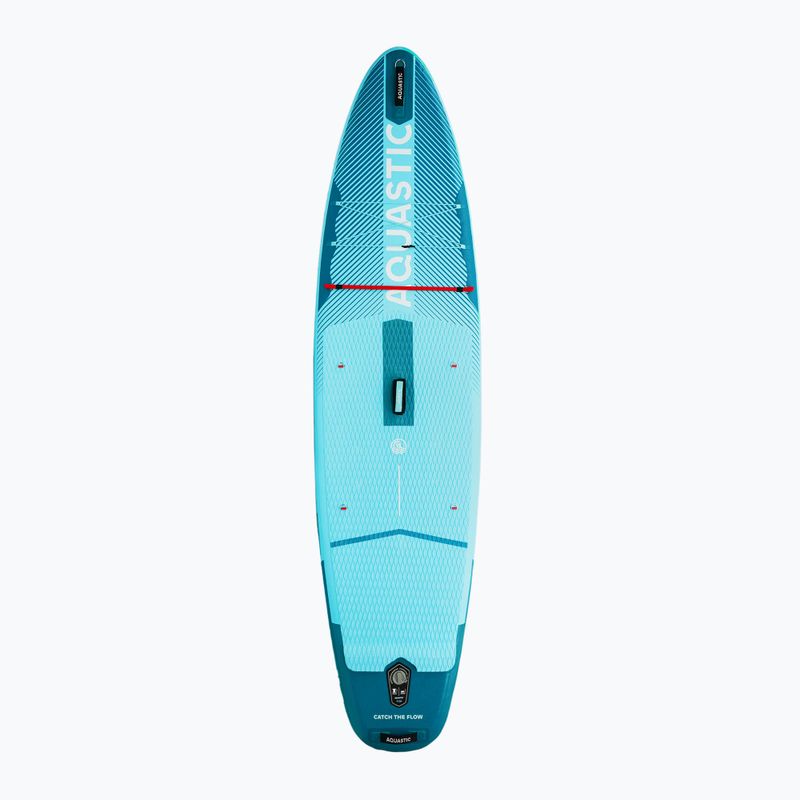 Sada paddleboard SUP nafukovací AQUASTIC Perth Pro 11'2" all-round green 3