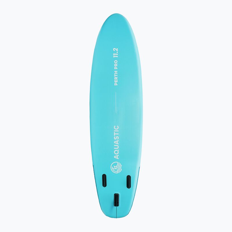 Sada paddleboard SUP nafukovací AQUASTIC Perth Pro 11'2" all-round green 4