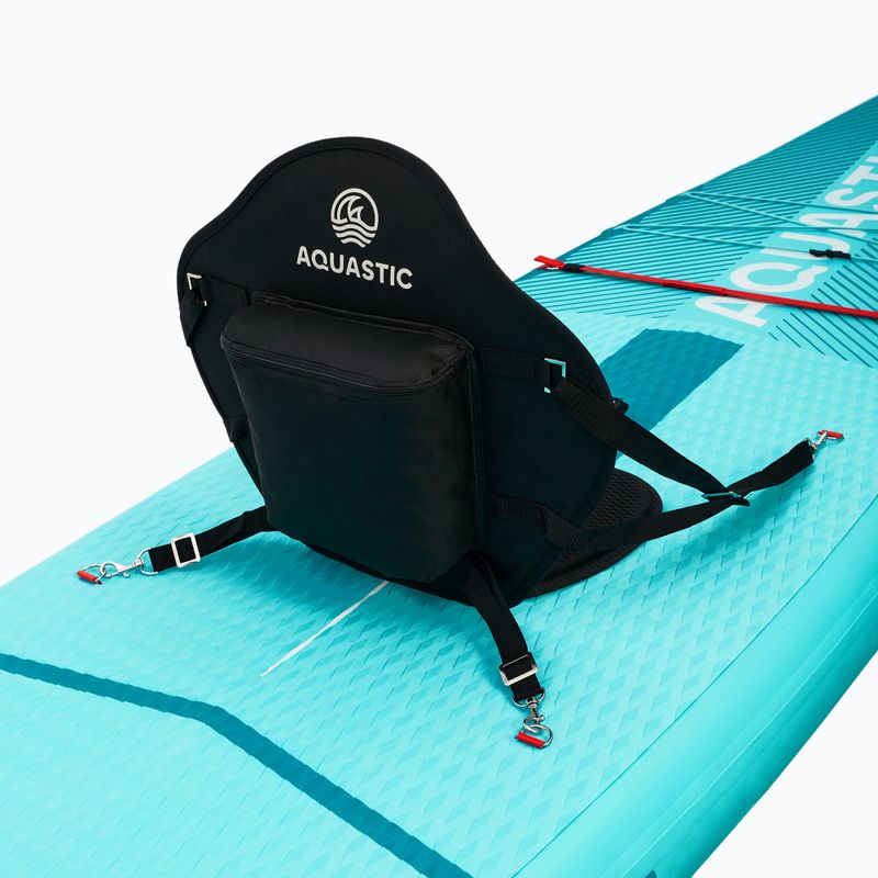 Sada paddleboard SUP nafukovací AQUASTIC Perth Pro 11'2" all-round green 11