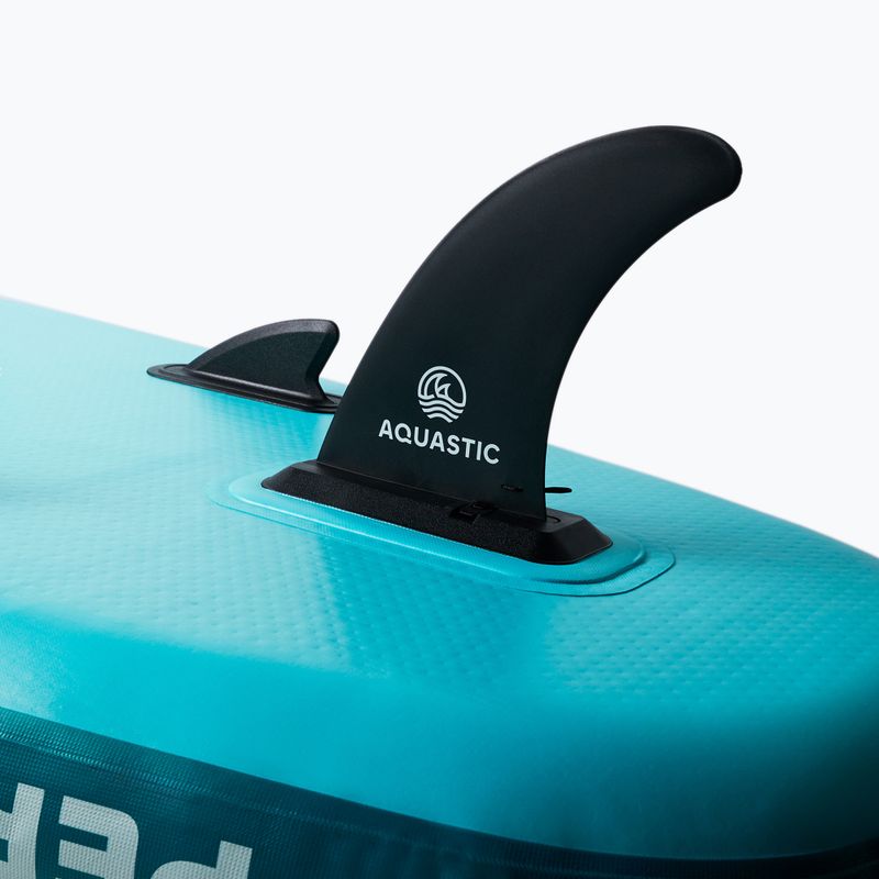 Sada paddleboard SUP nafukovací AQUASTIC Perth Pro 11'2" all-round green 12