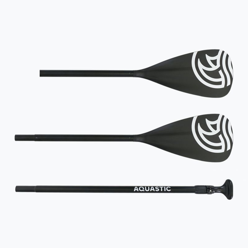 Sada paddleboard SUP nafukovací AQUASTIC Perth Pro 11'2" all-round green 13