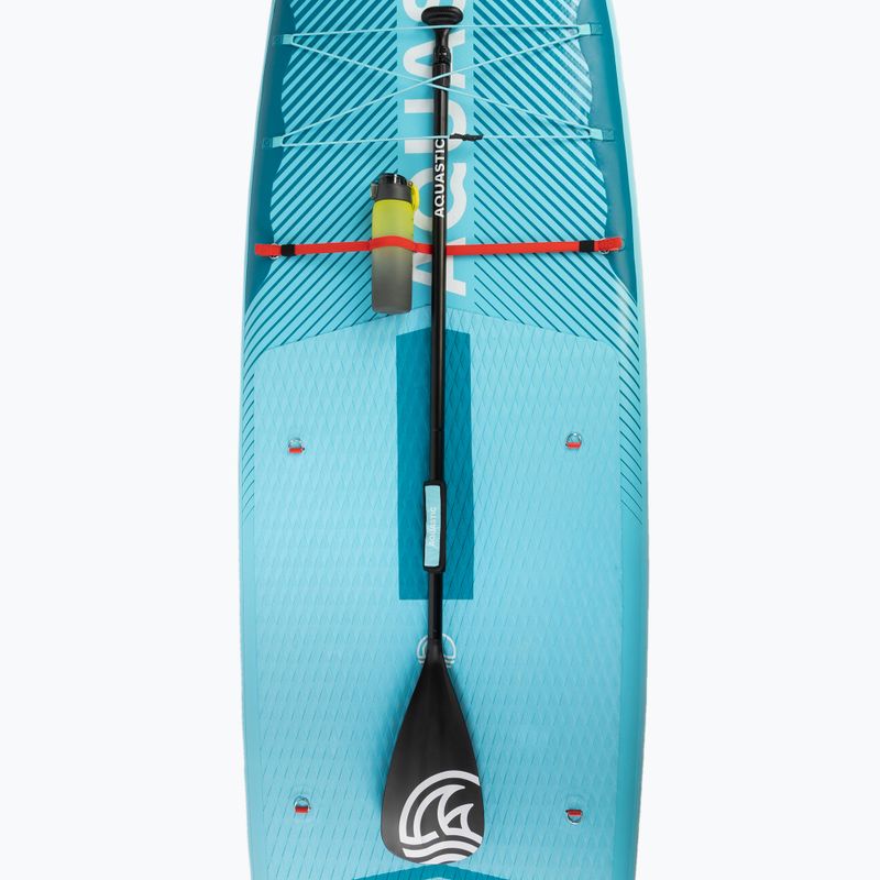 Sada paddleboard SUP nafukovací AQUASTIC Perth Pro 11'2" all-round green 17