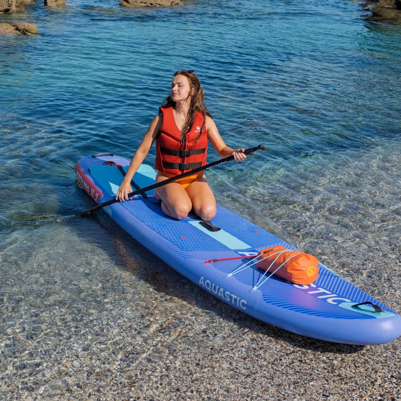 Sada paddleboard SUP nafukovací AQUASTIC Perth Pro 11'2" all-round blue 22