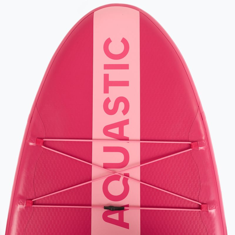 Sada paddleboard SUP nafukovací AQUASTIC Compact 9'6" růžový 6