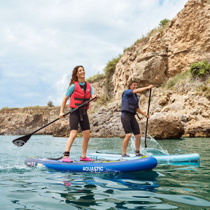 Sada paddleboard SUP nafukovací AQUASTIC Perth 10'8" allround dark blue 22