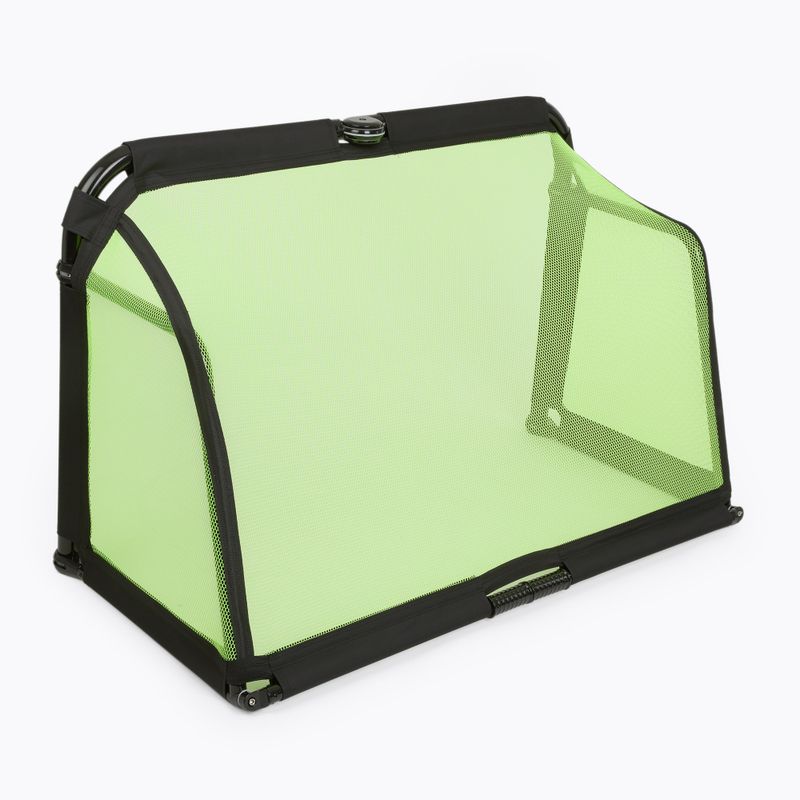 Fotbalová branka OneTeam SWIFTGOAL 150 x 90 cm foldable black/green 3