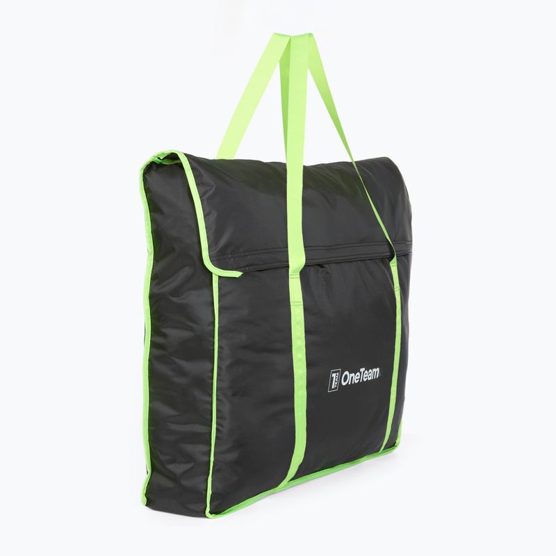 Taška na přenášení branky OneTeam Swiftgoal 150 x 90 cm černá/zelená 2