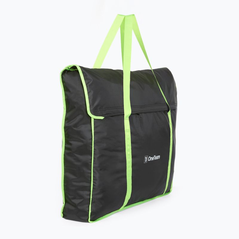 Taška na přenášení branky OneTeam Swiftgoal 180 x 120 cm černá/zelená 2