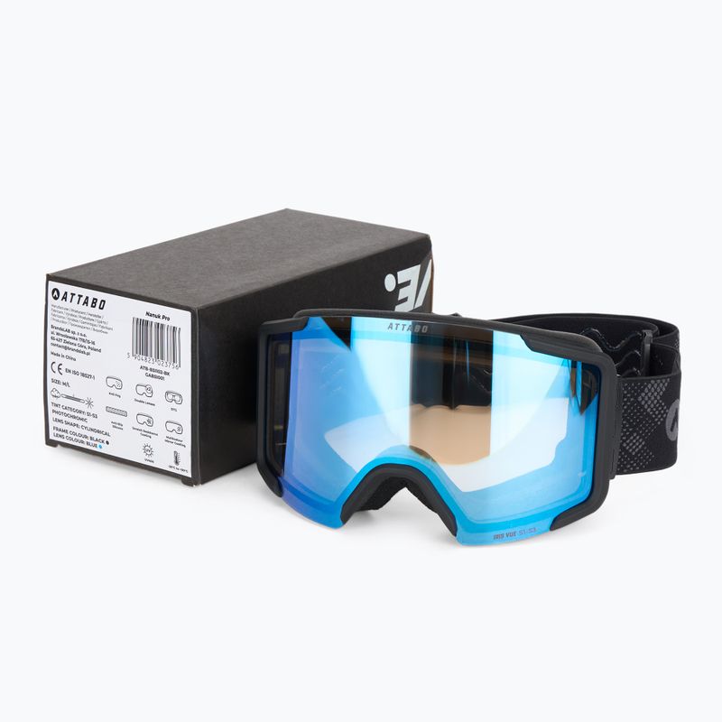 Lyžařské brýle ATTABO Nanuk Pro photochromic black 12