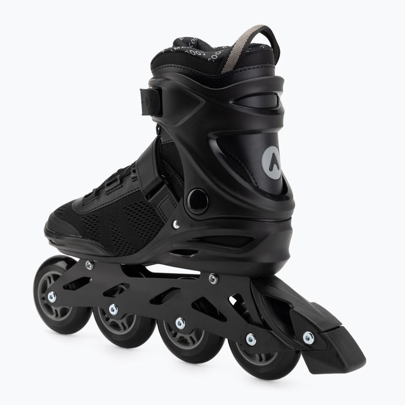 Pánské kolečkové brusle ATTABO OneFoot Fitgo system black 7