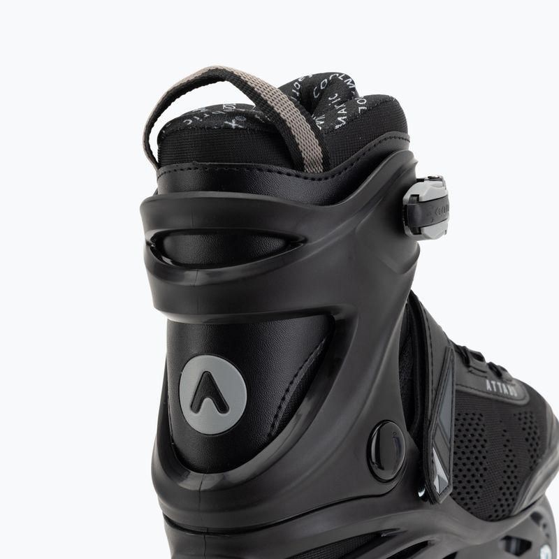 Pánské kolečkové brusle ATTABO OneFoot Fitgo system black 11