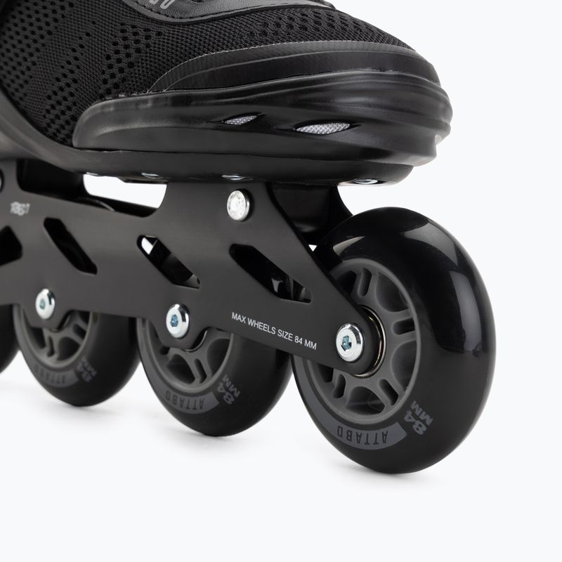 Pánské kolečkové brusle ATTABO OneFoot Fitgo system black 13