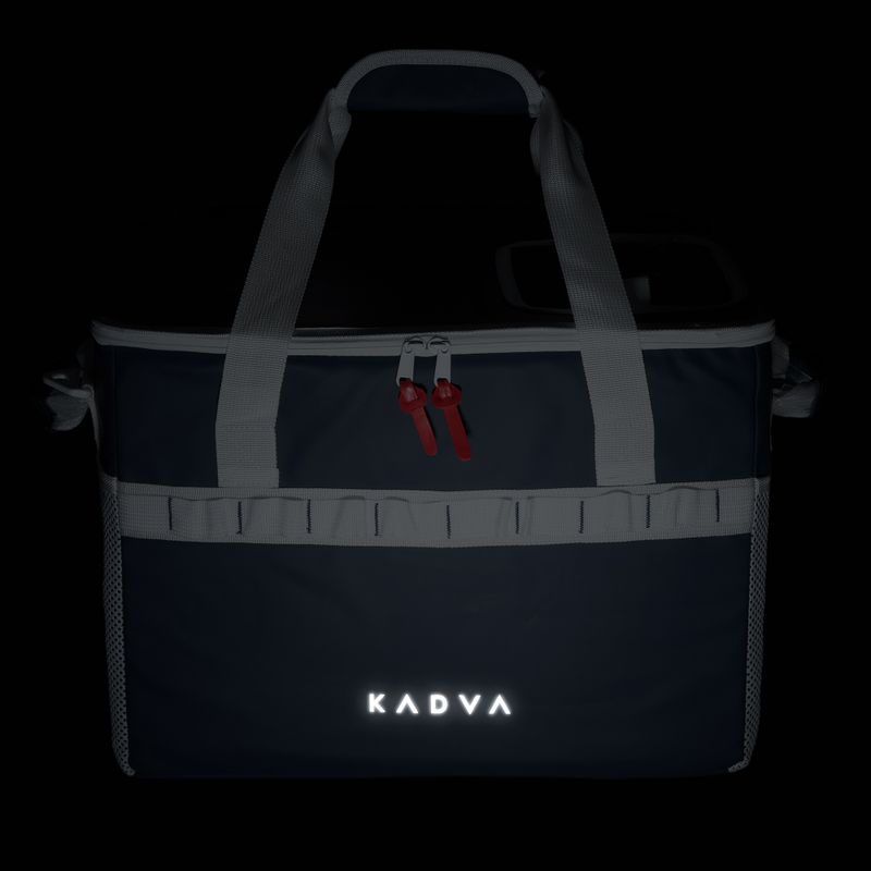 Přenosná chladicí taška KADVA foldable into Picnicer 30 l navy blue 11