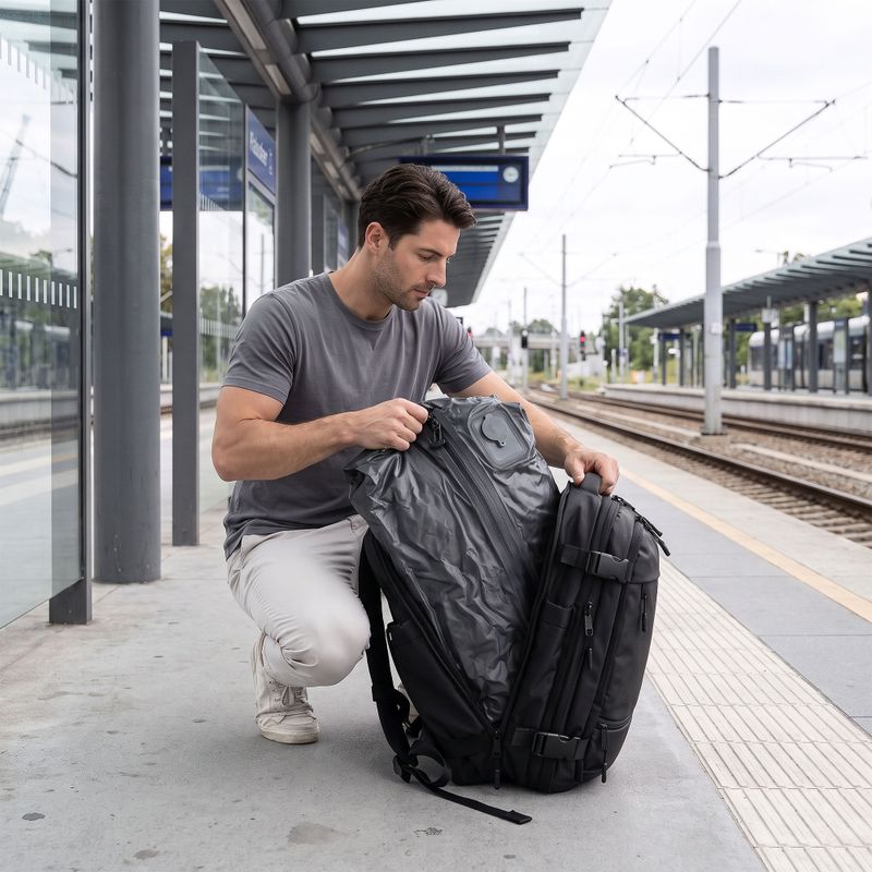 Vak na prázdný prostor KADVA ARTravel 30 l černý 2